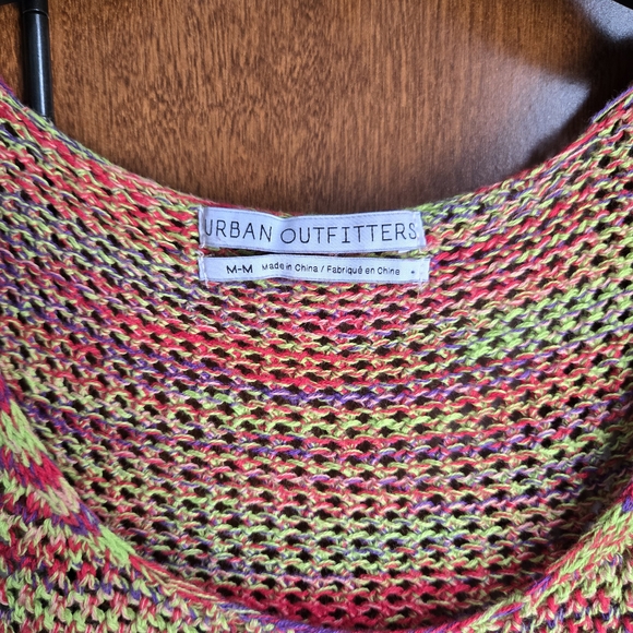 Urban Outfitters Colorful Knit Crop Top - Picture 3 of 6